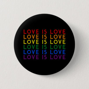 I Promise To Teach Love - Diversity, Equality and  2 Inch Round Button