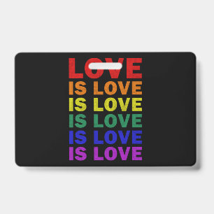 I Promise To Teach Love LGBT-Q Pride Proud Ally Te Badge