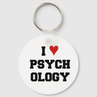 I ♥ PSYCHOLOGY KEYCHAIN