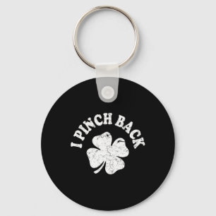 I Punch Ck Funny St Patrick's Day I Pinch Ck 1  Keychain