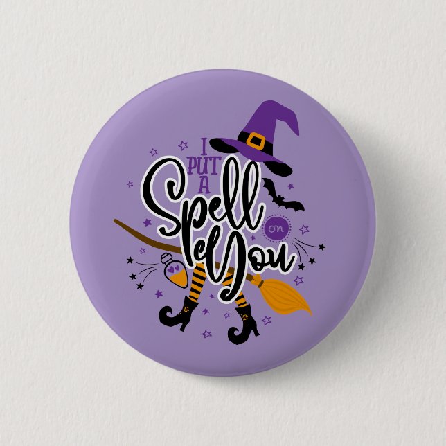 I Put A Spell On You 2 Inch Round Button (Front)