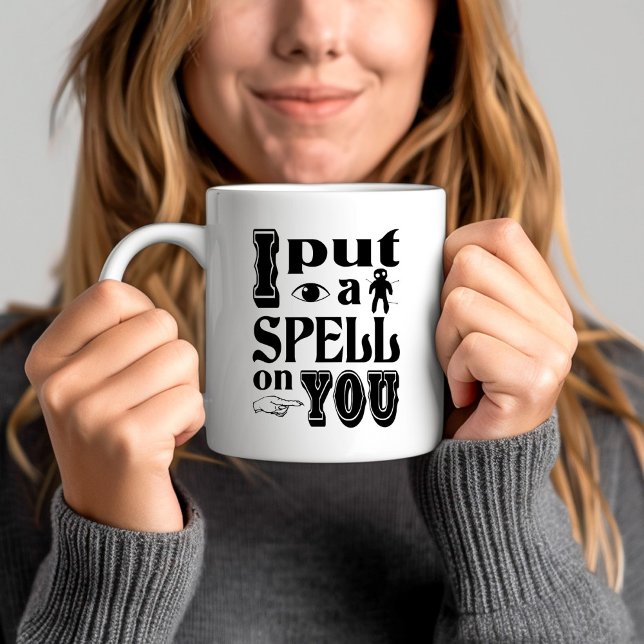I PUT A SPELL ON YOU Funny Halloween Coffee Mug (I PUT A SPELL ON YOU Funny Halloween Coffee Mug)
