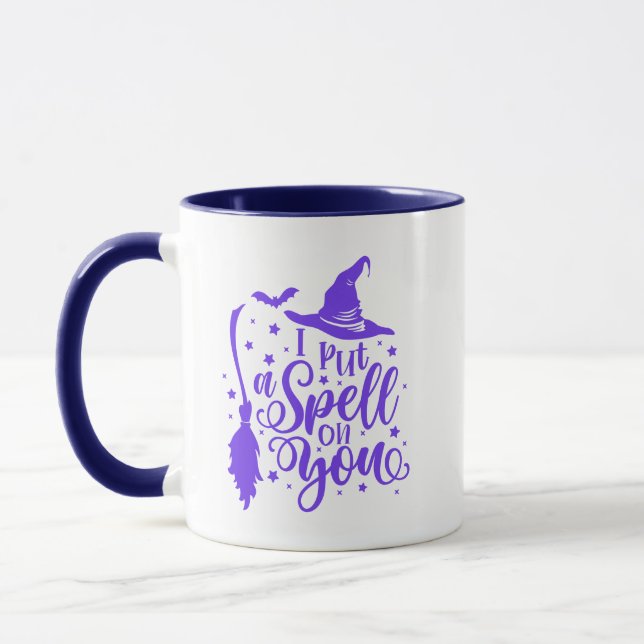 I Put A Spell On You Halloween Mug (Left)