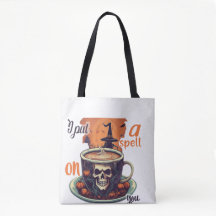 I Put a Spell On You Halloween Tote