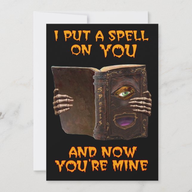 I PUT A SPELL ON YOU INVITATION (Front)