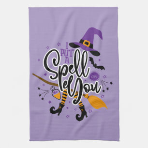 I Put A Spell On You Kitchen Towel