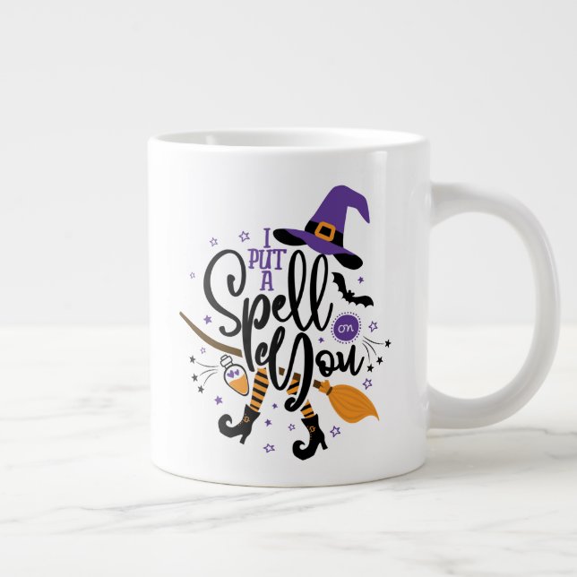 I Put A Spell On You Large Coffee Mug (Right)
