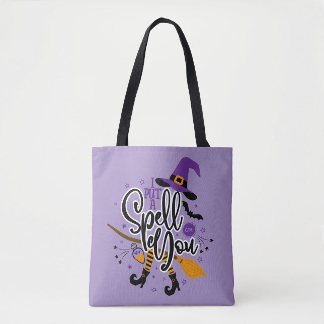I Put A Spell On You Tote Bag (Front)