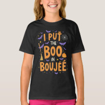  I Put The Boo In Boujee Funny Halloween Ghost  