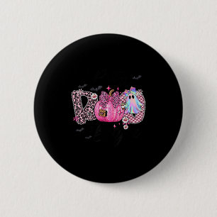 I Put The Boo In Boujee Funny Leopard Boujie Ghost 2 Inch Round Button