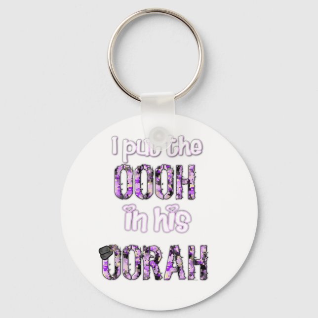 I put the OOH in his OORAH Keychain (Front)