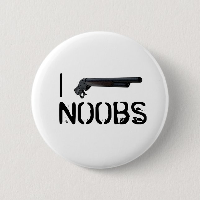 I Pwn Noobs 2 Inch Round Button (Front)