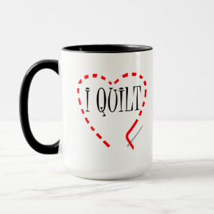 I Quilt Mug