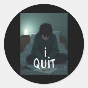 I Quit Sticker