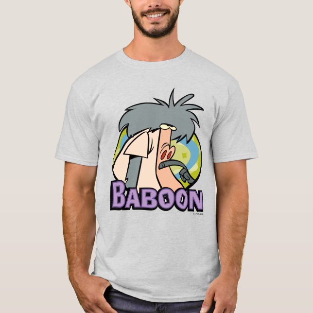I.R. Baboon Character Badge T-Shirt (Front)