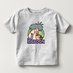 I.R. Baboon Character Badge Toddler T-shirt