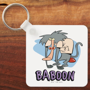 I.R. Baboon Character Graphic Keychain