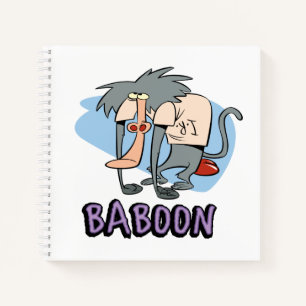 I.R. Baboon Character Graphic Notebook