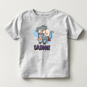 I.R. Baboon Character Graphic Toddler T-shirt
