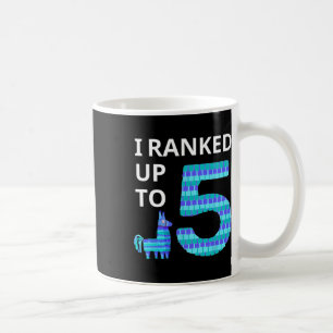 I Ranked Up To 5 Birthday Video Game Llama Piñata Coffee Mug