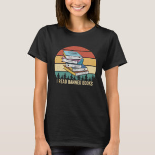 I read Banned Book  Retro Vintage T-Shirt