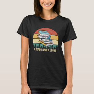 I read Banned Book Retro Vintage T-Shirt