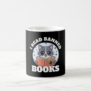 I read banned books coffee mug