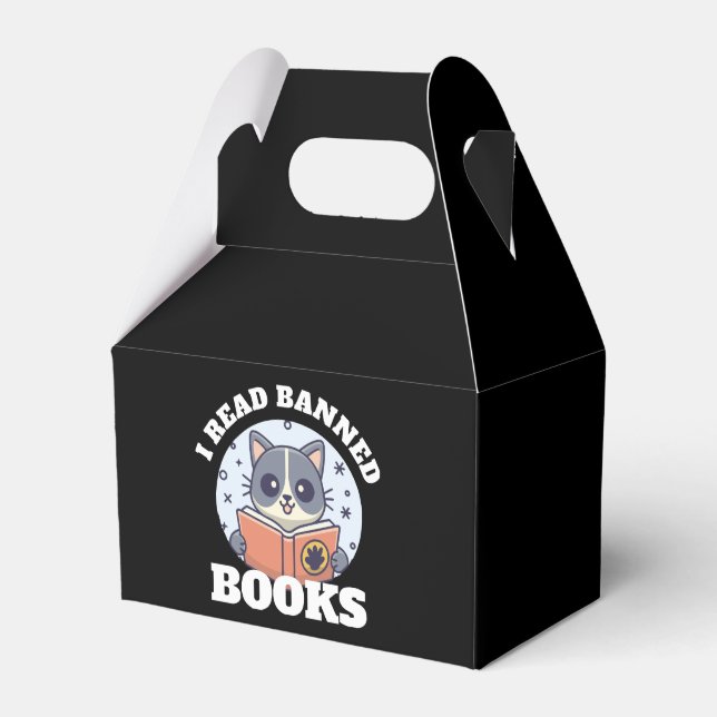 I read banned books favor box (Front Side)