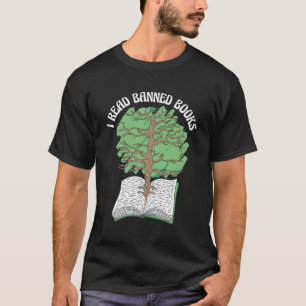 I Read Banned Books Librarian Reading T-Shirt