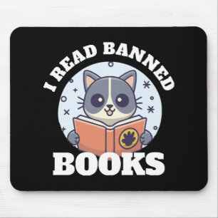 I read banned books mouse pad