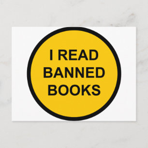 I Read Banned Books Postcard
