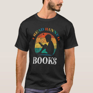 I Read Banned Books Reader Bookworm T-Shirt