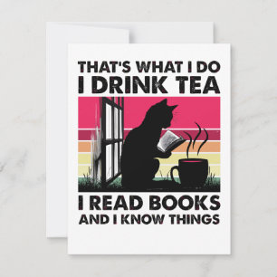 I read books and I know things Card