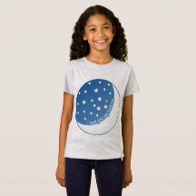 I Read Past My Bedtime Stylized Girl's T-shirt