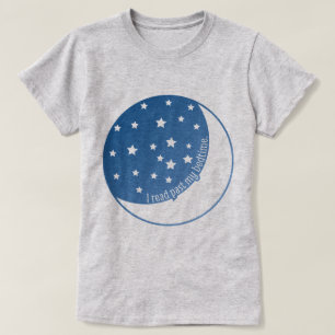 I Read Past My Bedtime Stylized Graphic T-shirt