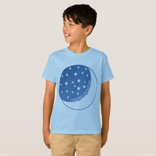 I Read Past My Bedtime Stylized Kids' T-shirt