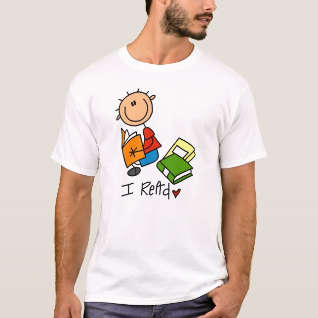 I Read Tshirts and Gifts (Front)