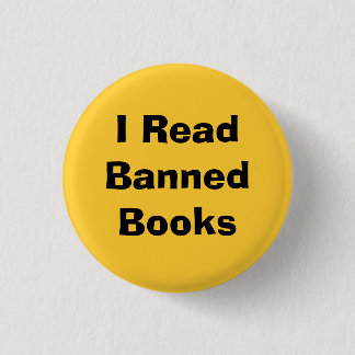 I ReadBannedBooks 1 Inch Round Button