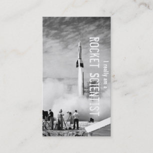 I Really Am A Rocket Scientist Business Card