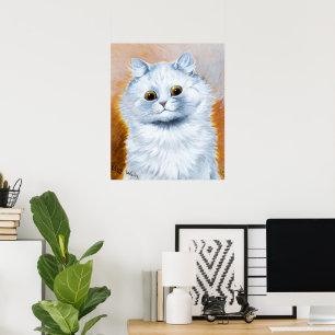 I Really do Love You! by Louis Wain Poster