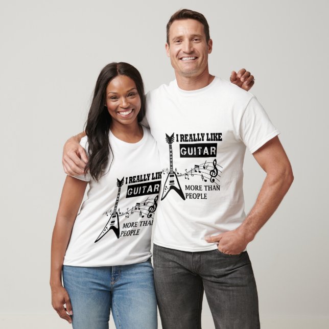 I really like guitars T-Shirt (Unisex)