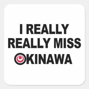 I Really Miss Okinawa (沖縄) Sticker