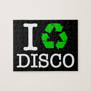 I Recycle Disco Jigsaw Puzzle