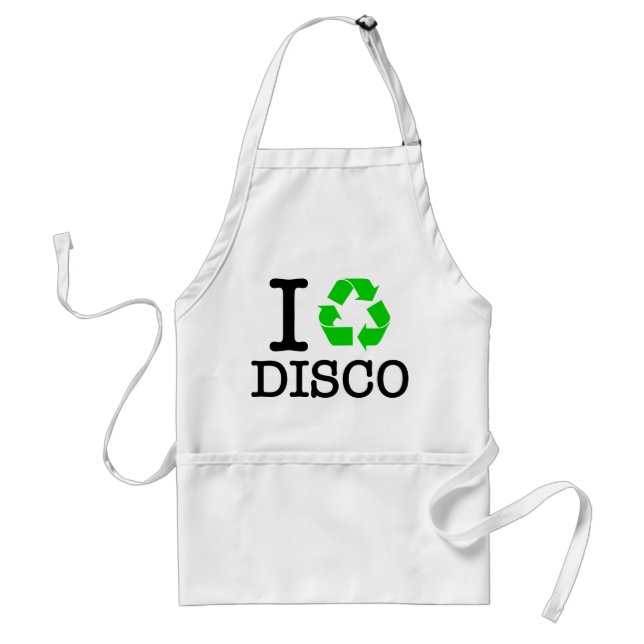 I Recycle Disco Standard Apron (Front)