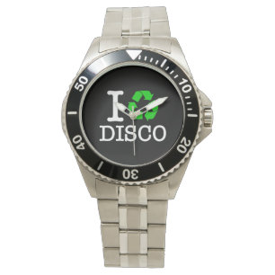 I Recycle Disco Watch