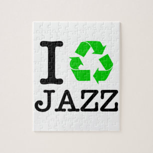 I Recycle Jazz Jigsaw Puzzle