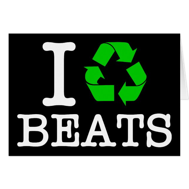 I Recycle Les Beats (Devant horizontal)