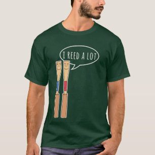 I Reed a Lot Funny Oboist Music Orchestra T-Shirt