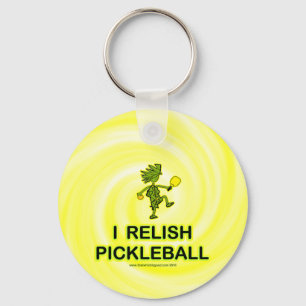 I Relish Pickleball Shirts & Gifts Keychain