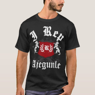 I rep Ajegunle Customizable T-Shirt